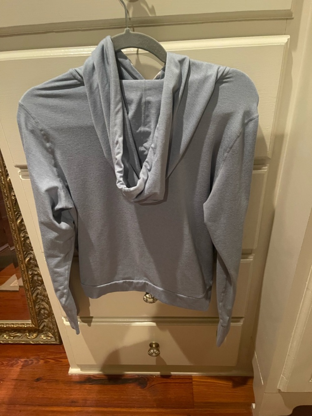 Vuori Light Blue Women's Hoodie Sweatshirt - Picture 2 of 3